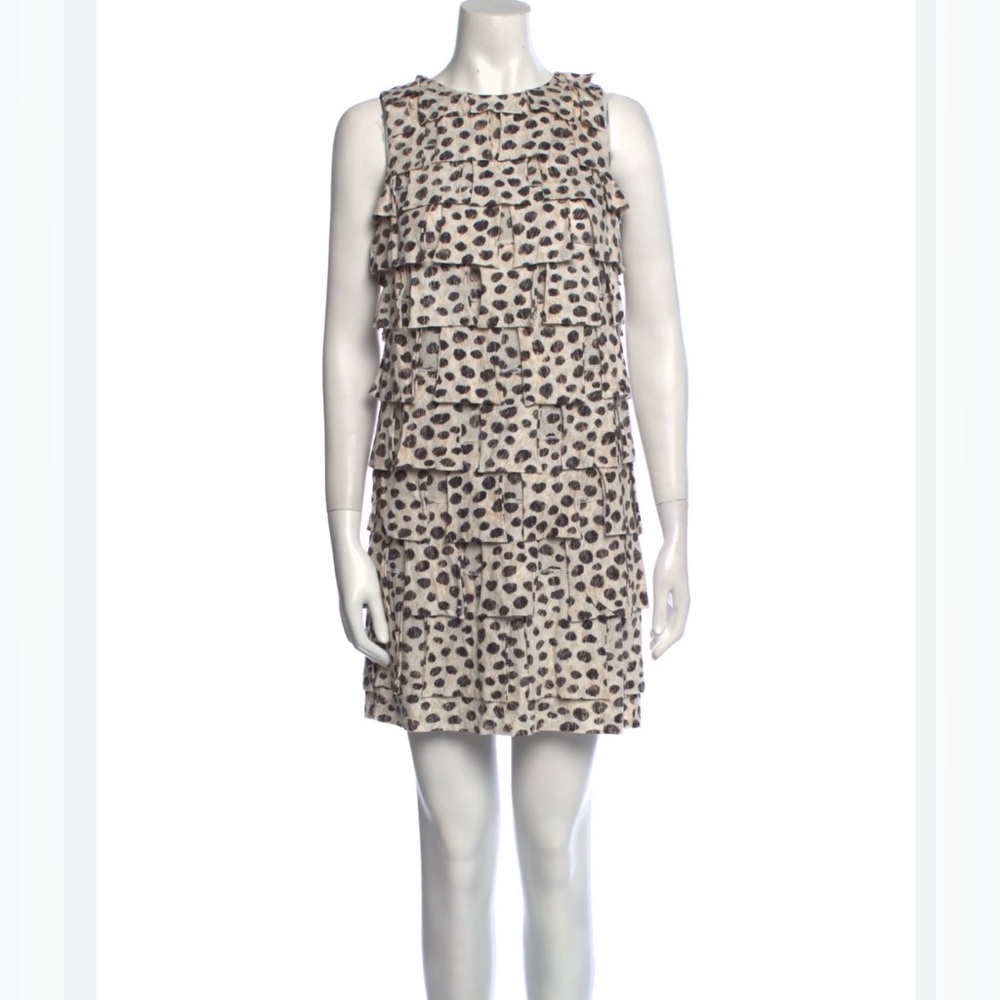 3.1 Philip Lim animal print mini dress